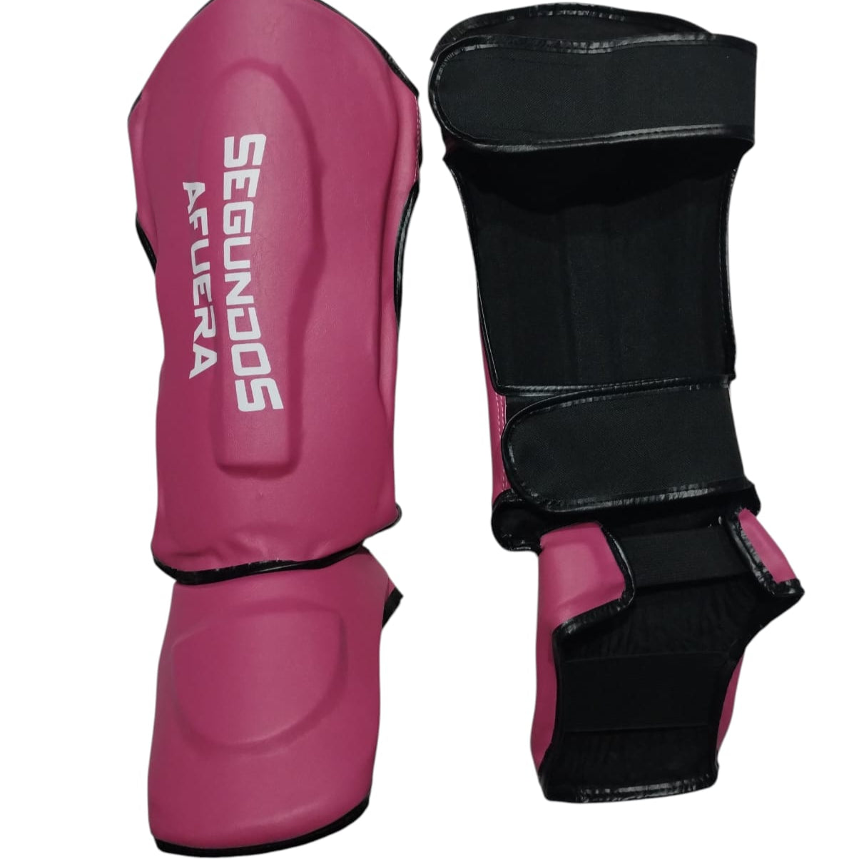 PROTECTOR DE TIBIA RIGIDO PROFESIONAL FUCSIA