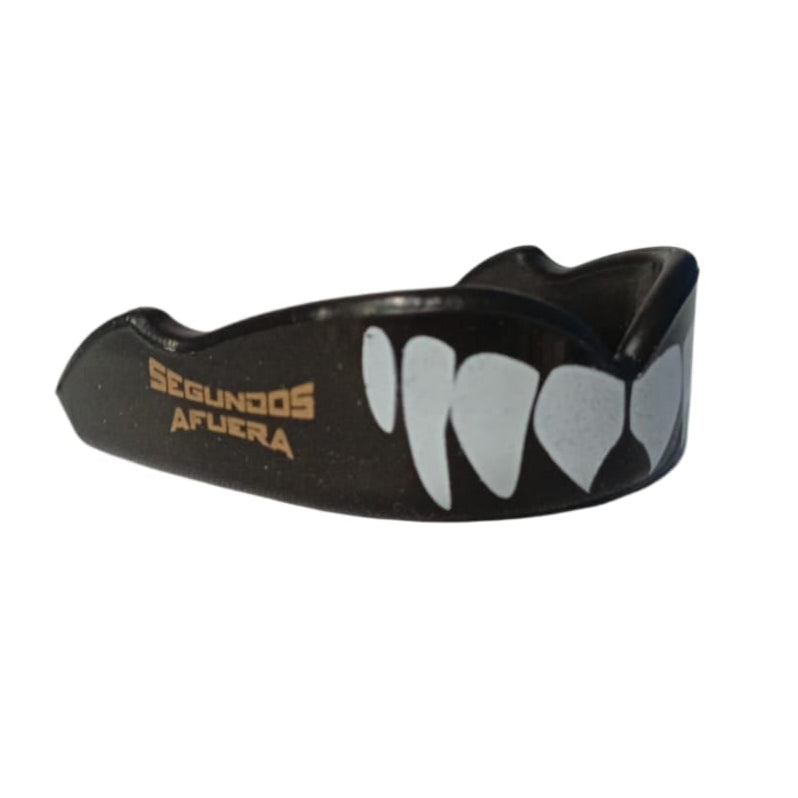 PROTECTOR BUCAL NEGRO CON DIENTES