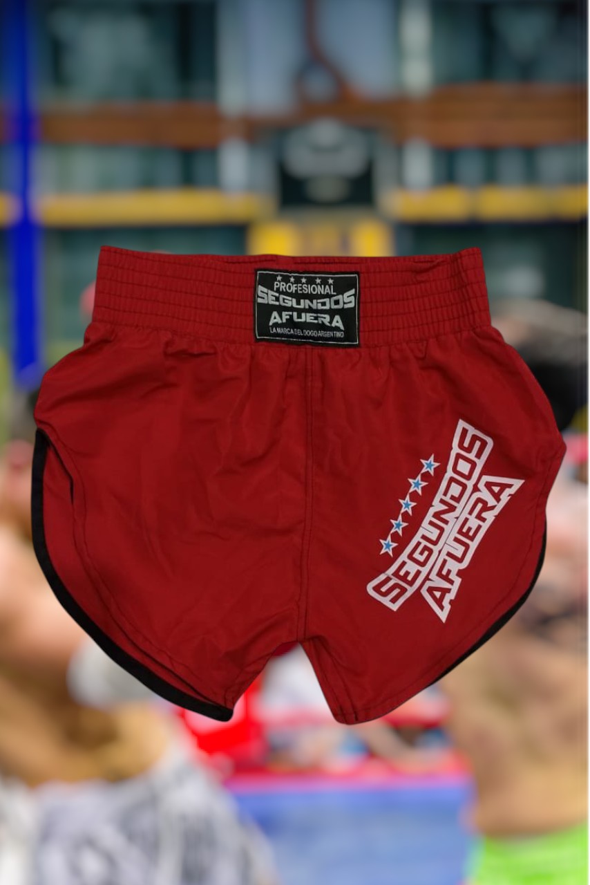 SHORT MICROFIBRA ROJO