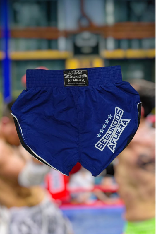 SHORT MICROFIBRA AZUL