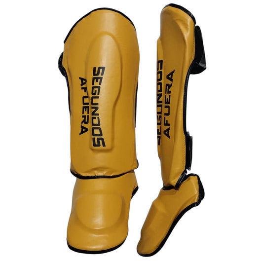 PROTECTOR DE TIBIA RIGIDO PROFESIONAL AMARILLO