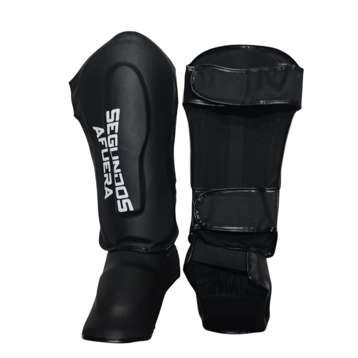 PROTECTOR DE TIBIA RIGIDO PROFESIONAL NEGRO