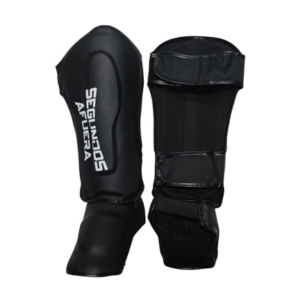 PROTECTOR DE TIBIA RIGIDO PROFESIONAL NEGRO
