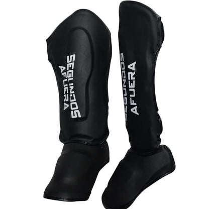PROTECTOR DE TIBIA RIGIDO PROFESIONAL NEGRO
