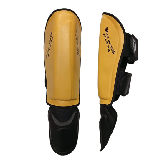 PROTECTOR DE TIBIA RIGIDO PROFESIONAL AMARILLO.
MODELO ESCARLATA