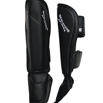 PROTECTOR DE TIBIA RIGIDO PROFESIONAL NEGRO. 
MODELO ESCARLATA
