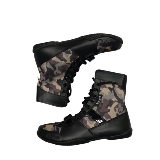 BOTA DE BOXEO CAMUFLADA